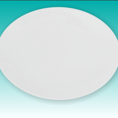 ../frankl24shop/Türkis LIGHT - Teller flach oval 31,5 cm